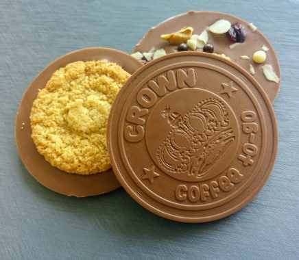 Medalion cicocolata personalizata
